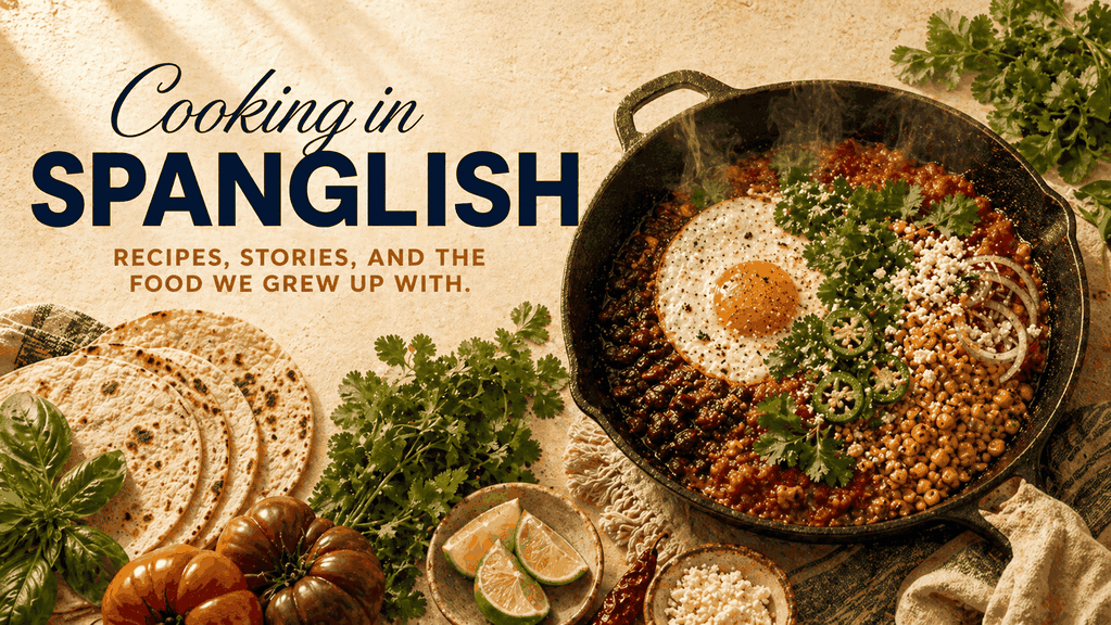 Cooking in Spanglish podcast artwork