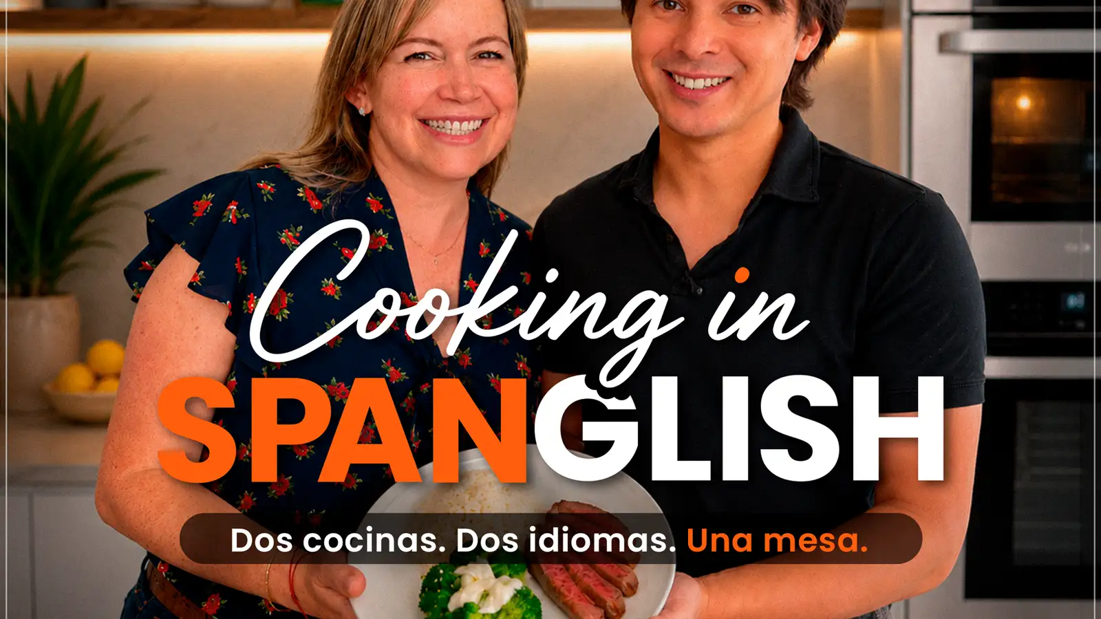 Cooking in Spanglish show background