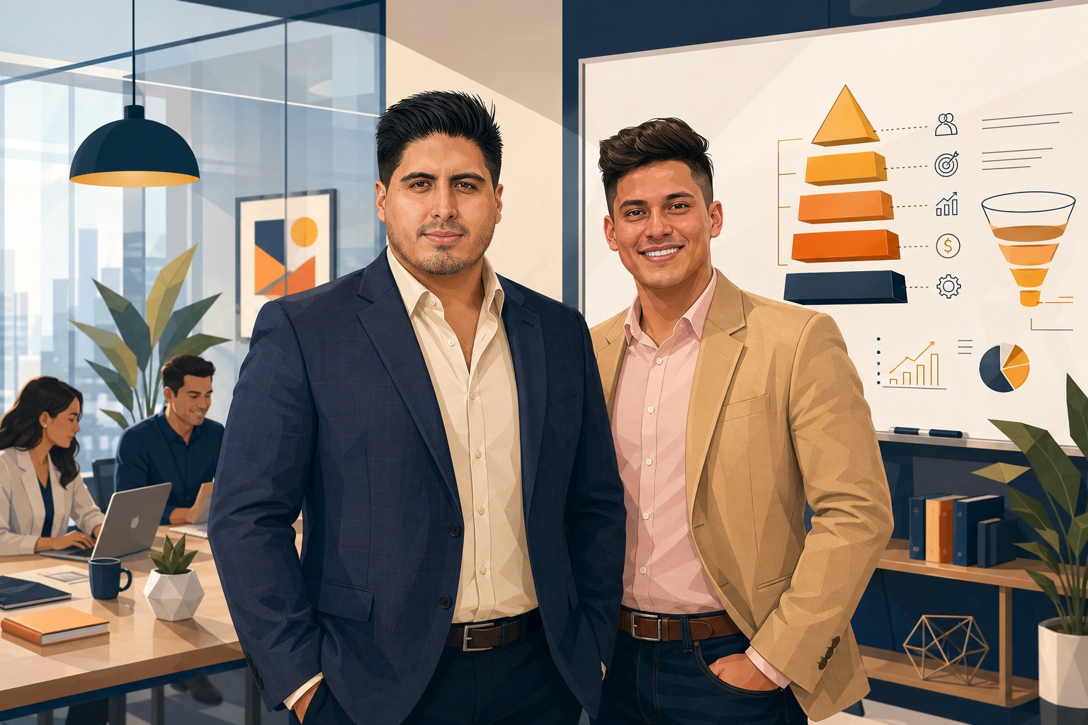 Kronek team portrait